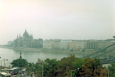 Donau - det er Buda p den ene side og Pest p den anden