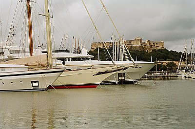 Some of the Yachts in Antibes