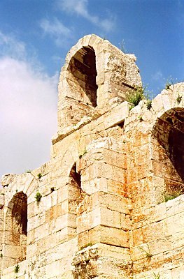 Fra Herodes Atticus Teater - ved Akropolis