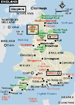 Weather For England