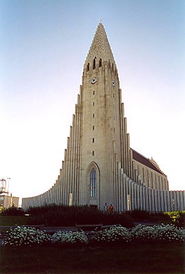 Hallgrimskirkjan in Reykjavik