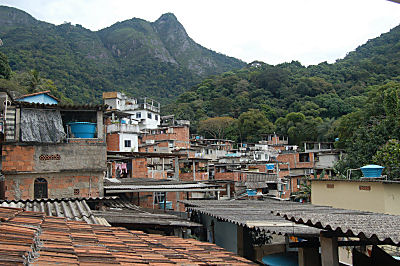 Og endnu et billede ud over Rocinha's tage