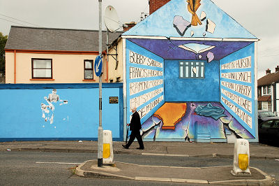 Og et andet Derry murmaleri