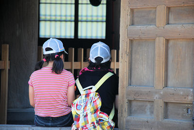 School children at Kenchoji