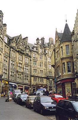 Gade i Edinburgh