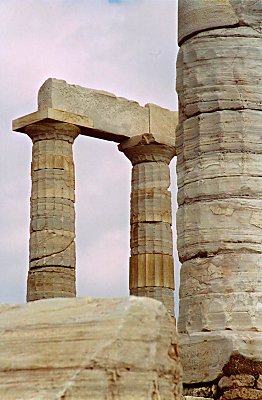 Poseidon-templet blev bygget 444 år f.kr. - på nogenlunde samme tid som Parthenon