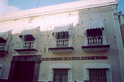 Museo de la Revolucion - notice the bulletholes