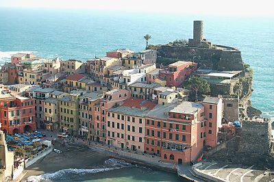 Vernazza - fra toppen af bakken