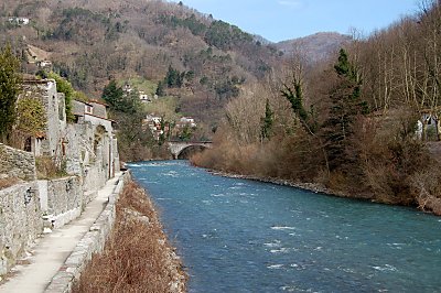 River Lima at Bagni di Lucca